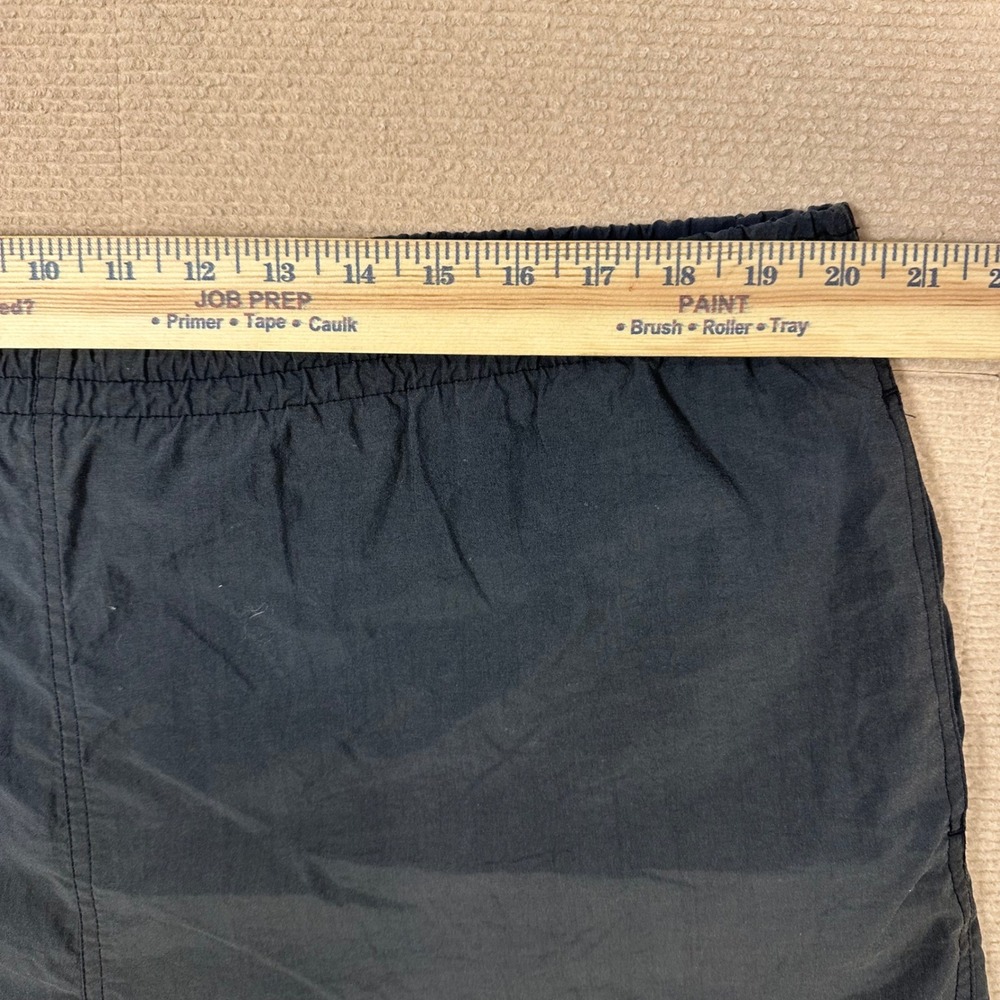 Vintage 1984 Adidas Trefoil Swim Trunks Men XL (40) Gray Nylon 5" Inseam - Picture 7 of 11
